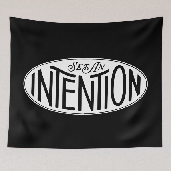 Item preview, Set an intention  designed and sold by Kerry Pritchard.