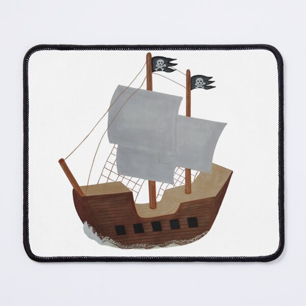 Item preview, Pirate Ship Illustration designed and sold by JessouArt.