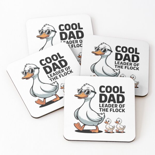 Item preview, Cool DAD leader of the flock design designed and sold by ARVI'S ART STUDIO.