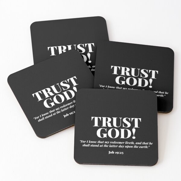 Item preview, Trust God Job 19:25 Bible Verse designed and sold by Jamesjr0505.