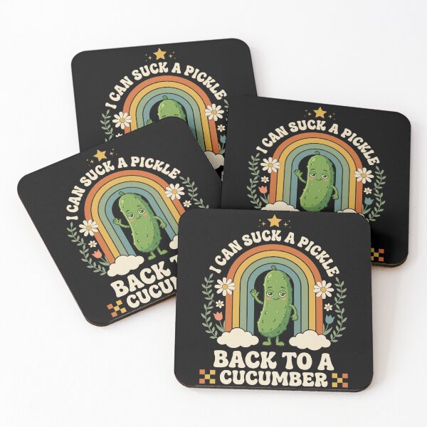 Item preview, I Can Suck A Pickle Back To A Cucumber Funny Pickle Lover Humor Quote designed and sold by SofenArt.