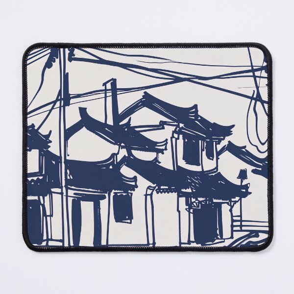 Item preview, Changchun, China - Blue Abstract Art designed and sold by shadow-bloom.