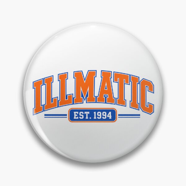 Item preview, Nas ILLMATIC Est 1994 T-shirt NY Knicks Colours designed and sold by slangeditorial.
