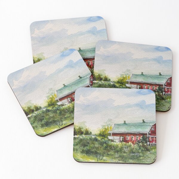 Item preview, Red Barn on the Farm designed and sold by pateggen3406.