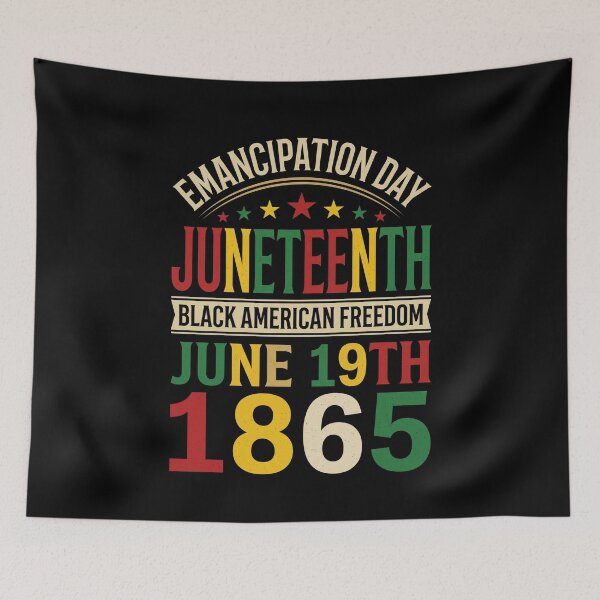 Item preview, Emancipation Day Juneteenth Black American Freedom June 19th 1865 History Celebration designed and sold by SofenArt.