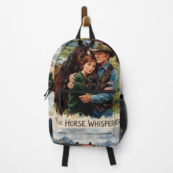 Item preview, The Horse Whisperer Retro Western Romance Drama Tribute Art Movie Poster designed and sold by Art's Diner.