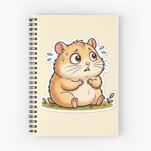 Item preview, Worried Little Hamster designed and sold by Safe Haven Pets.