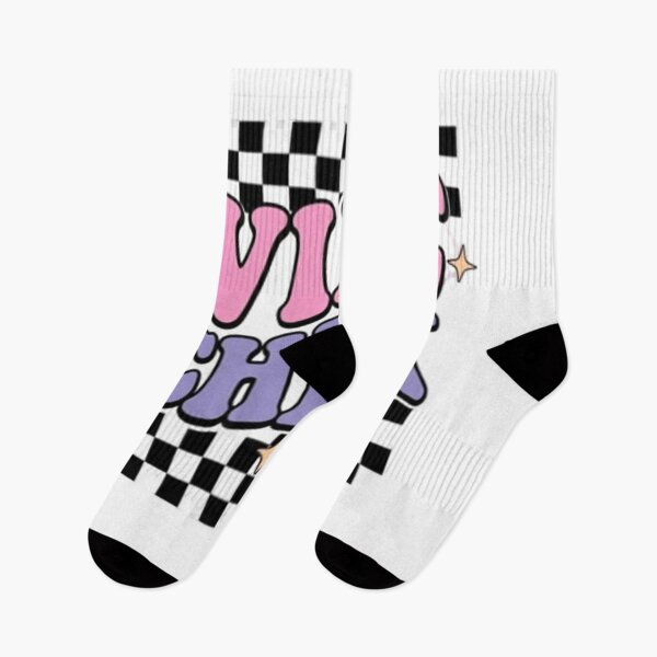 Item preview, Retro Vibe Check Y2K Checkerboard Graphic Shirt designed and sold by CreativeNest Prints.
