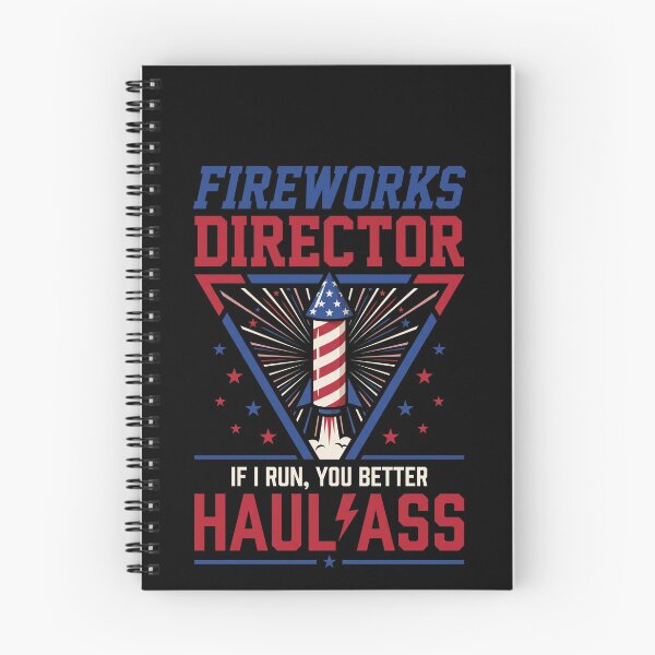 Item preview, Fireworks Director If I Run, You Better Haul Ass Patriotic Fourth Of July Humor designed and sold by SofenArt.