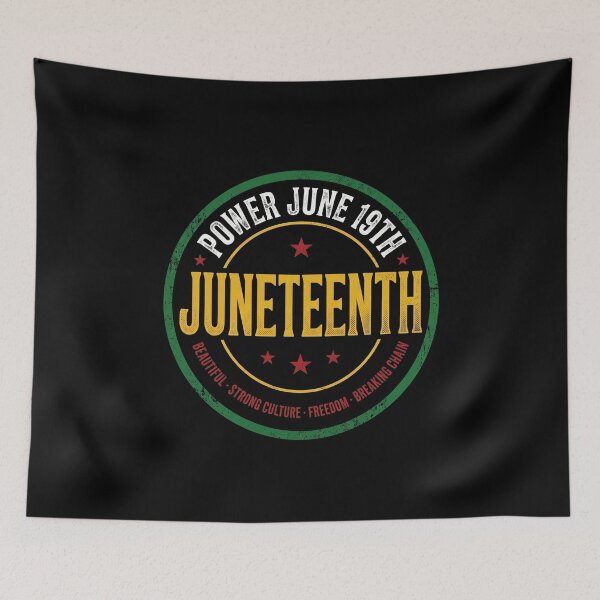 Item preview, Power June 19th Juneteenth Beautiful - Strong Culture - Freedom - Breaking Chain African American Emancipation Holiday designed and sold by SofenArt.
