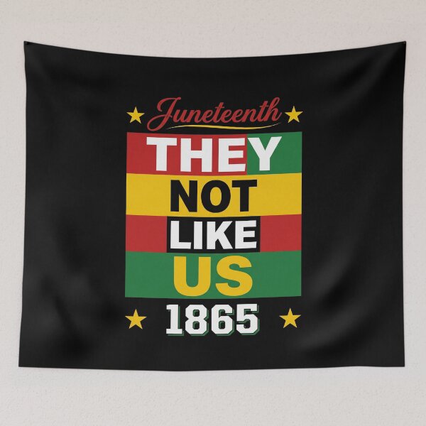 Item preview, Juneteenth They Not Like Us 1865 Black History Freedom Day designed and sold by SofenArt.