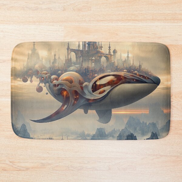 Item preview, The Celestial Citadel Leviathan designed and sold by bloorose.