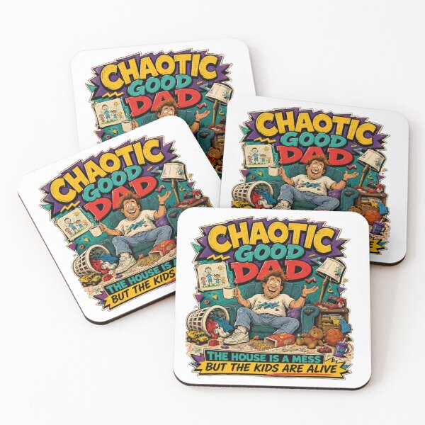 Item preview, Chaotic Good Dad – The House Is a Mess But The Kids Are Alive designed and sold by BadMary.