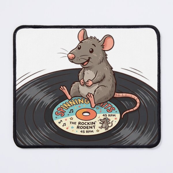 Item preview, Record Rat designed and sold by The King's general goods.