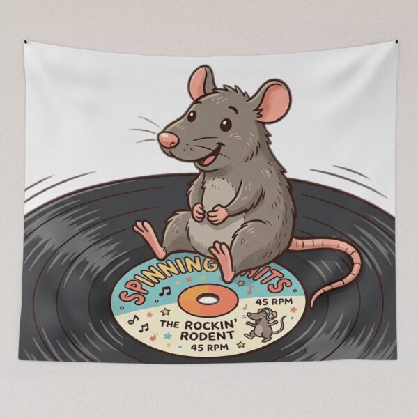 Item preview, Record Rat designed and sold by The King's general goods.