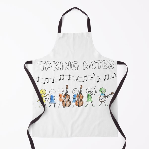Item preview, Taking Notes Kids Orchestra Stick Figure Music Art designed and sold by DariaOltes.