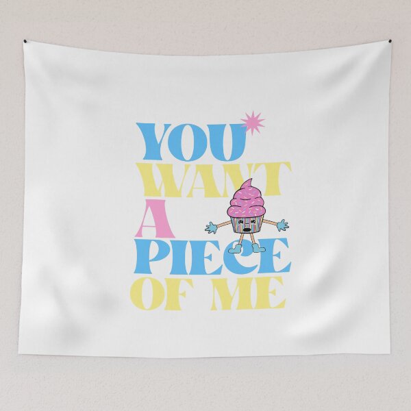 Item preview, Funny Cupcake Quote designed and sold by Sartoris Art.