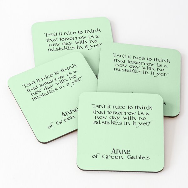 Item preview, Anne of Green Gables Quote, tomorrow  designed and sold by GemimaRosaArt.