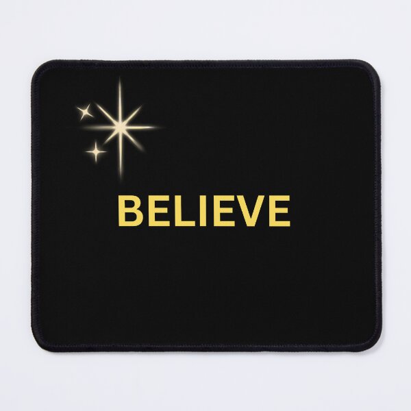 Item preview, Believe Magical Star Typography Design designed and sold by Shivhar19.