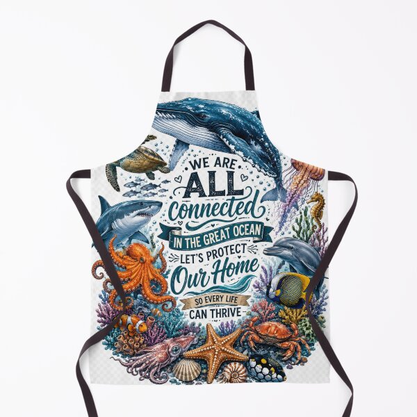 Item preview, Ocean life conversation vintage marine design designed and sold by urbanshop7.