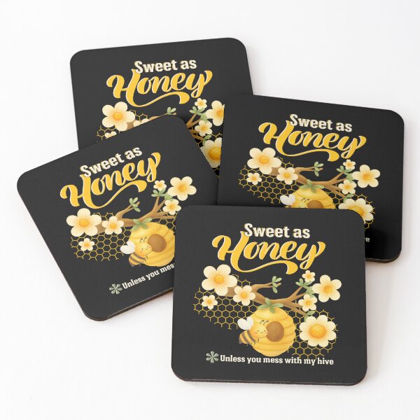 Item preview, Queen Bee | Sweet as Honey Unless You Mess with My Hive | Light Print Edition designed and sold by SunandShade.