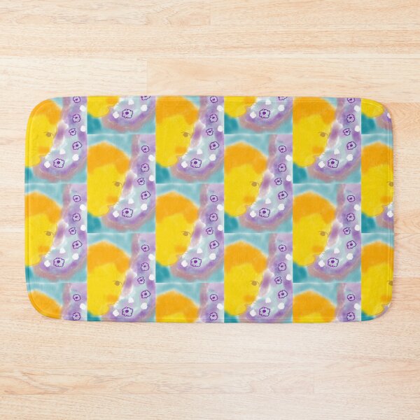 Item preview, Quirky Guy Colourful Smoke and Flowers Print designed and sold by TheSnugGirl.