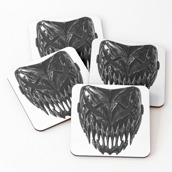 Item preview, Scary Venom Style Dark Face Mask designed and sold by Munib320.