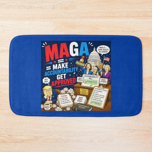 Item preview, ⭐ MAGA = MAKE AMERICA GIGGLE AGAIN COLLECTION ⭐ MAGA = Make Accountability Get Approved designed and sold by WheelieGdArt.