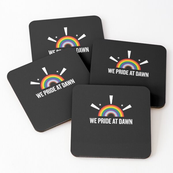 Item preview, WE PRIDE AT DAWN Progress Flag Sunrise designed and sold by snowry.