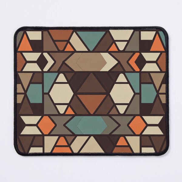 Item preview, Vintage Geometric Tile Mosaic Pattern designed and sold by neonvelour.