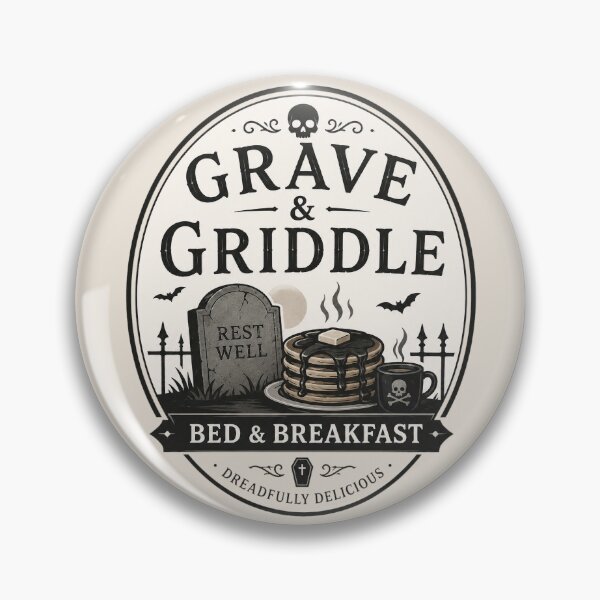 Item preview, Grave & Griddle Bed & Breakfast designed and sold by AmericanCryptid.
