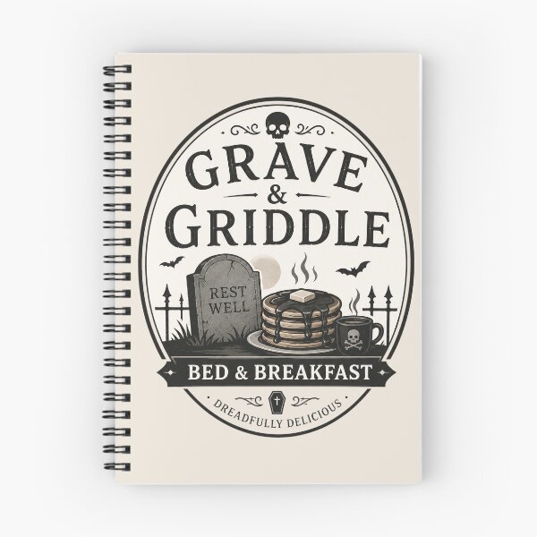 Item preview, Grave & Griddle Bed & Breakfast designed and sold by AmericanCryptid.
