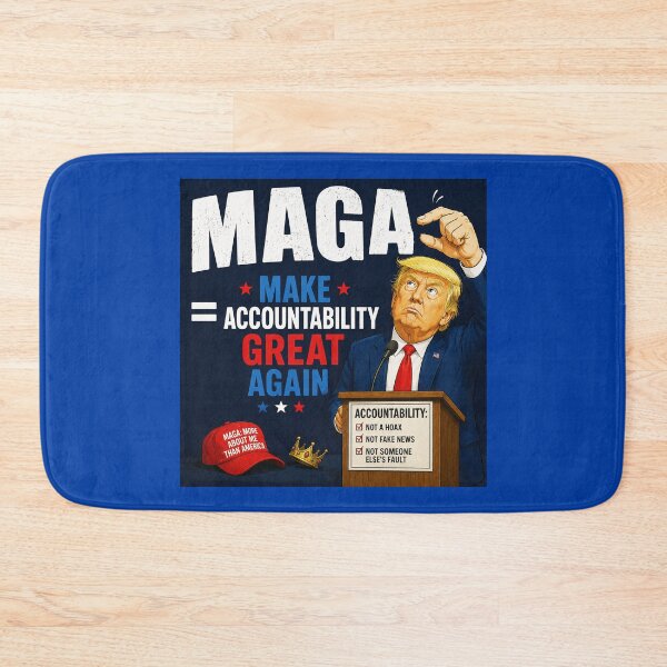 Item preview, ⭐ MAGA = MAKE AMERICA GIGGLE AGAIN COLLECTION ⭐ MAGA = Make Accountability Great Again designed and sold by WheelieGdArt.