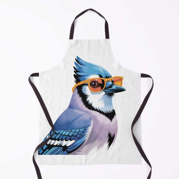 Item preview, Cool Blue Jay Wearing Sunglasses Funny Bird designed and sold by DariaOltes.