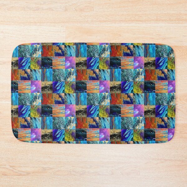 Item preview, Paint Pour Mosaic designed and sold by The Painted Lamb.