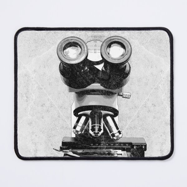 Item preview, Binocular Microscope Dark Laboratory Scientific Instrument Art designed and sold by Ghoul Enterprises.