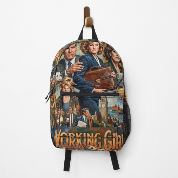 Item preview, Working Girl Retro Romantic Comedy Tribute Art Movie Poster designed and sold by Art's Diner.