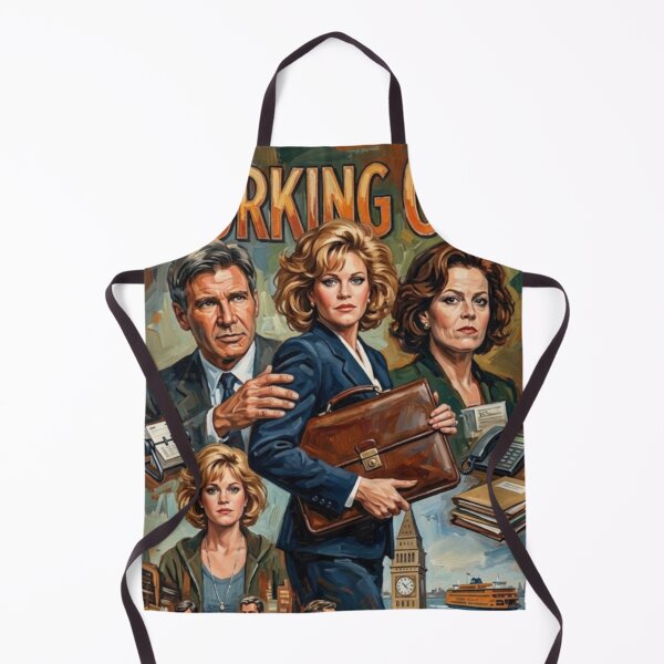Item preview, Working Girl Retro Romantic Comedy Tribute Art Movie Poster designed and sold by Art's Diner.
