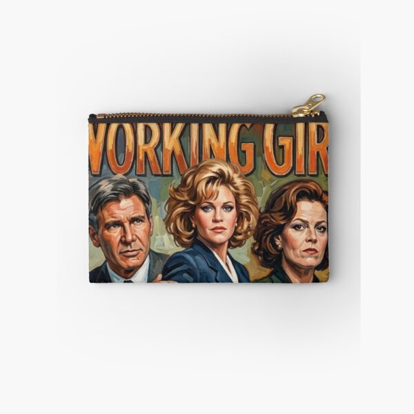 Item preview, Working Girl Retro Romantic Comedy Tribute Art Movie Poster designed and sold by Art's Diner.