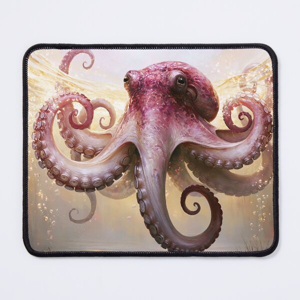 Item preview, The Gilded Abyssal Cephalopod designed and sold by bloorose.
