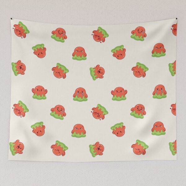 Item preview, Cute Kawaii Lime and Orange Seamless Pattern designed and sold by Studio Edit.