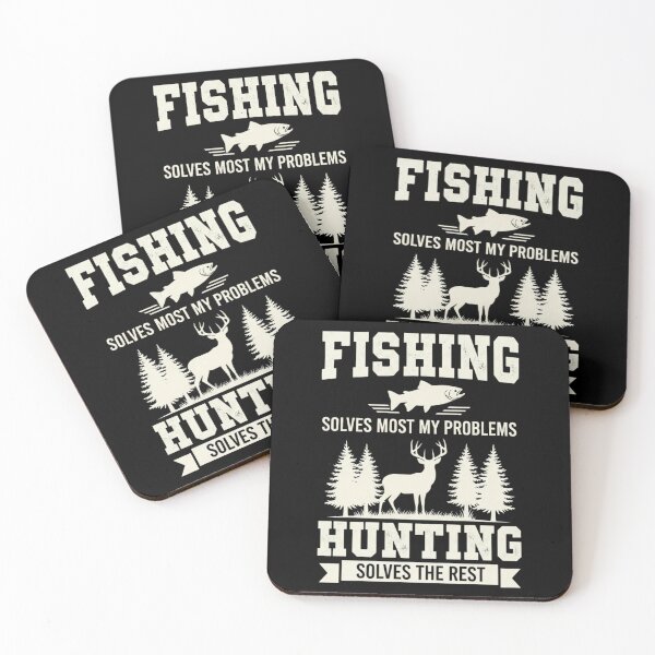 Item preview, Fishing and Hunting  - Funny Problem Solving designed and sold by ZBIFBOUETLA.