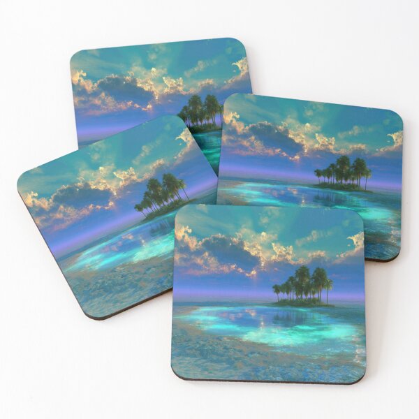 Item preview, Emerald Lagoon Isle designed and sold by riquishop.