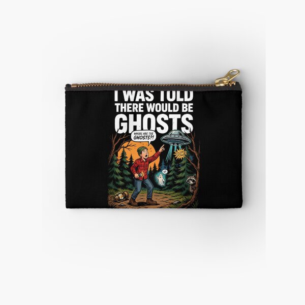 Item preview, I Was Told There Would Be Ghosts Paranormal Humor with Funny Ghost Style designed and sold by Redgiant87x.