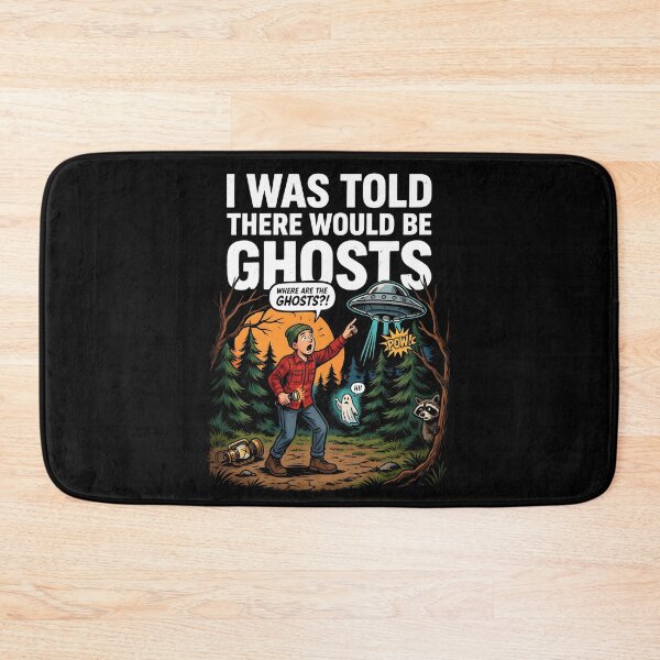 Item preview, I Was Told There Would Be Ghosts Paranormal Humor with Funny Ghost Style designed and sold by Redgiant87x.