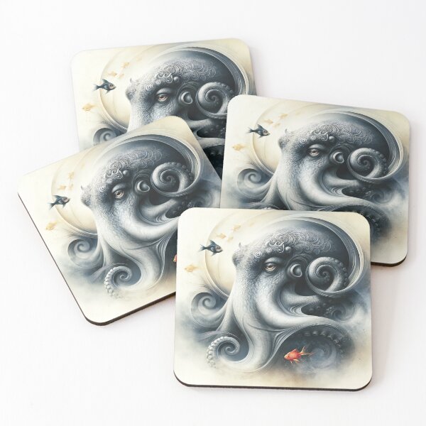 Item preview, The Marble Cephalopod Sentinel designed and sold by bloorose.
