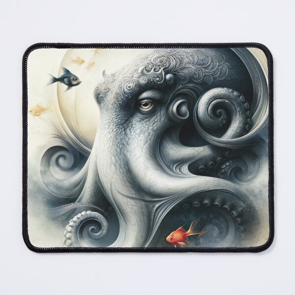 Item preview, The Marble Cephalopod Sentinel designed and sold by bloorose.