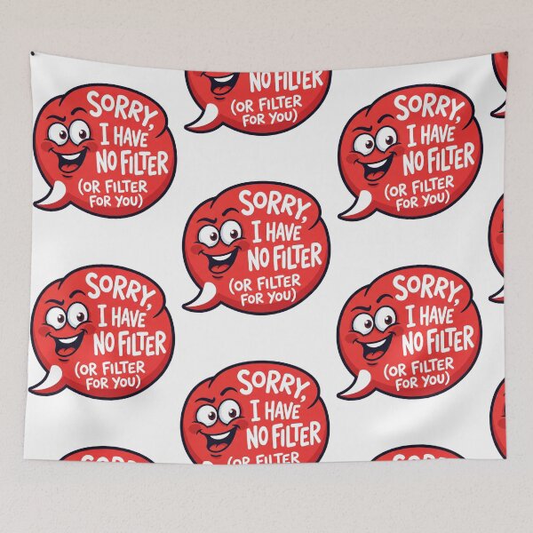 Item preview, Sorry I'm Outspoken Cartoon designed and sold by FrankOliver.