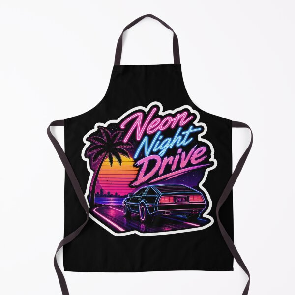 Item preview, Neon Night Drive designed and sold by Sketchlegacy.