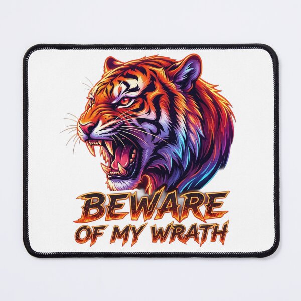 Item preview, Tiger Beware of My Wrath Graphic designed and sold by SupernovaNote.